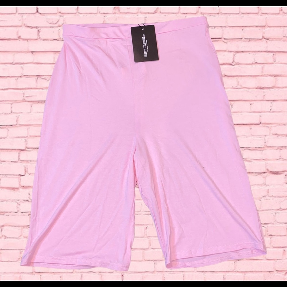 BNWT PLT Biker Shorts